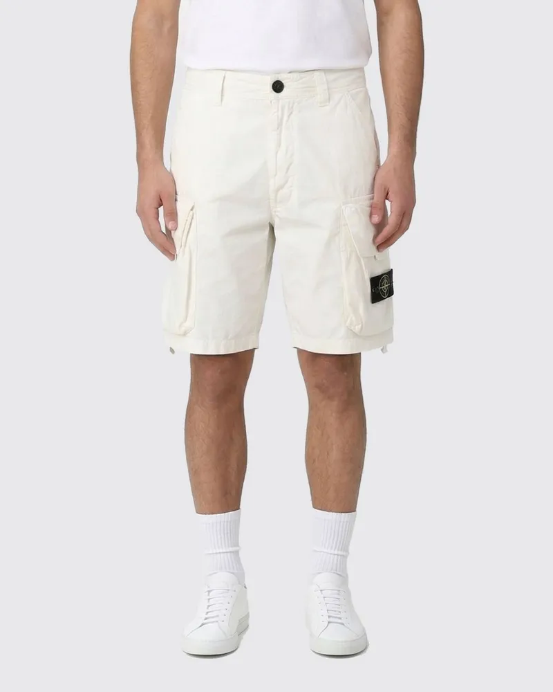 Stone Island Shorts herren Ivory