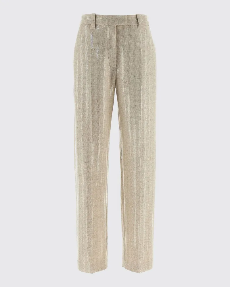 Brunello Cucinelli Hose damen Weiß