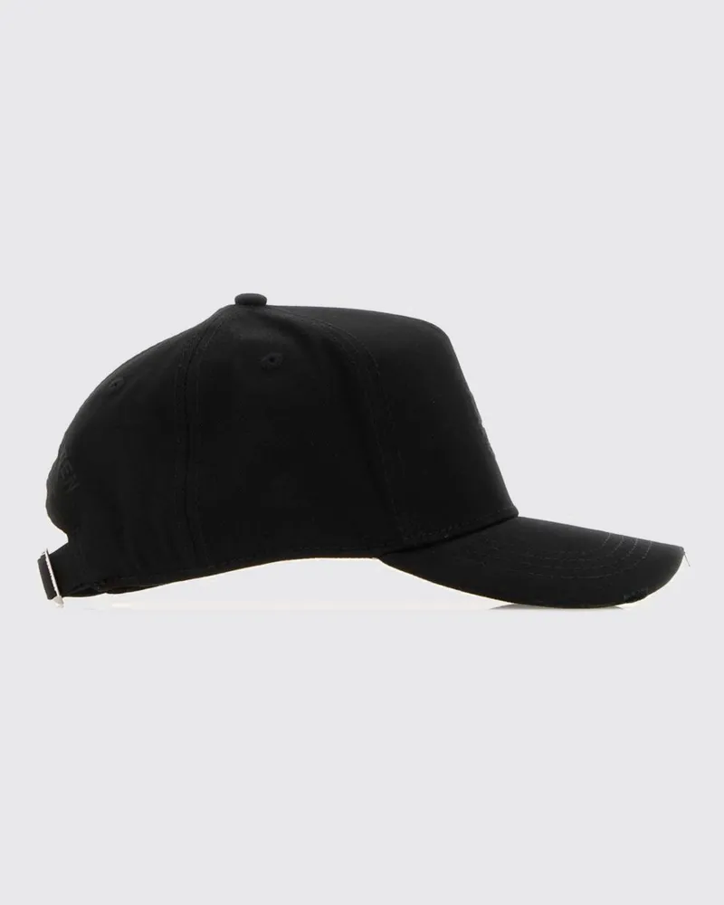 Dsquared2 Baseball-Cap aus Baumwolle mit gesticktem Logo Schwarz