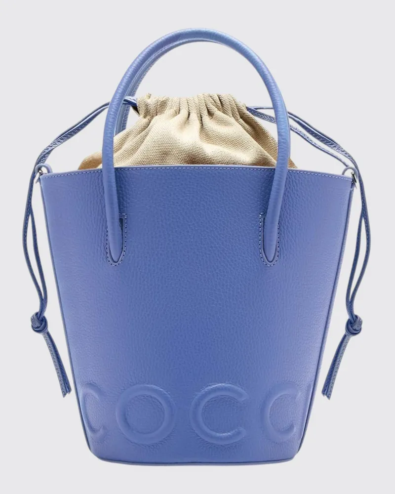 Coccinelle Schultertasche damen Hellblau