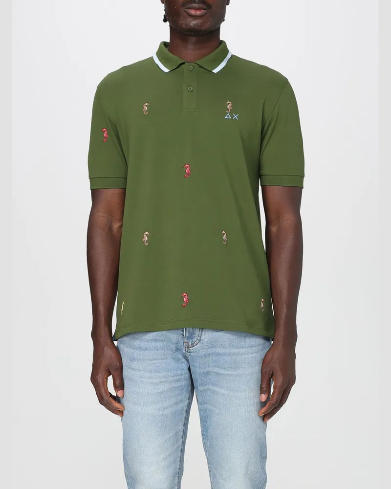 Sun68 T-shirt herren Grün