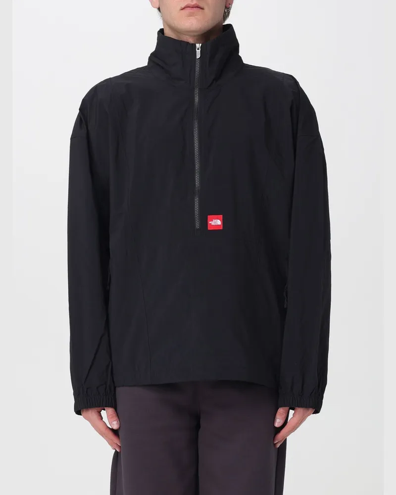 The North Face Red Box Taslan Nylonjacke Schwarz