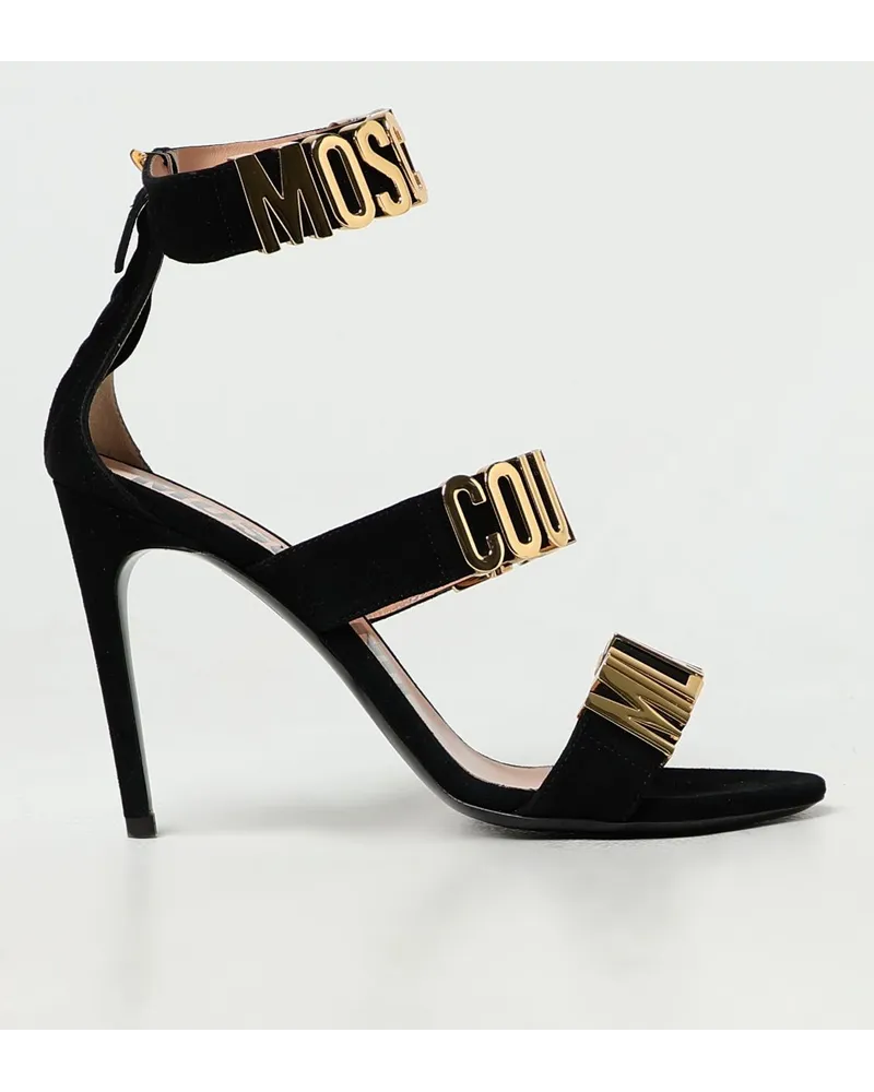 Moschino Sandalen mit absatz Schwarz