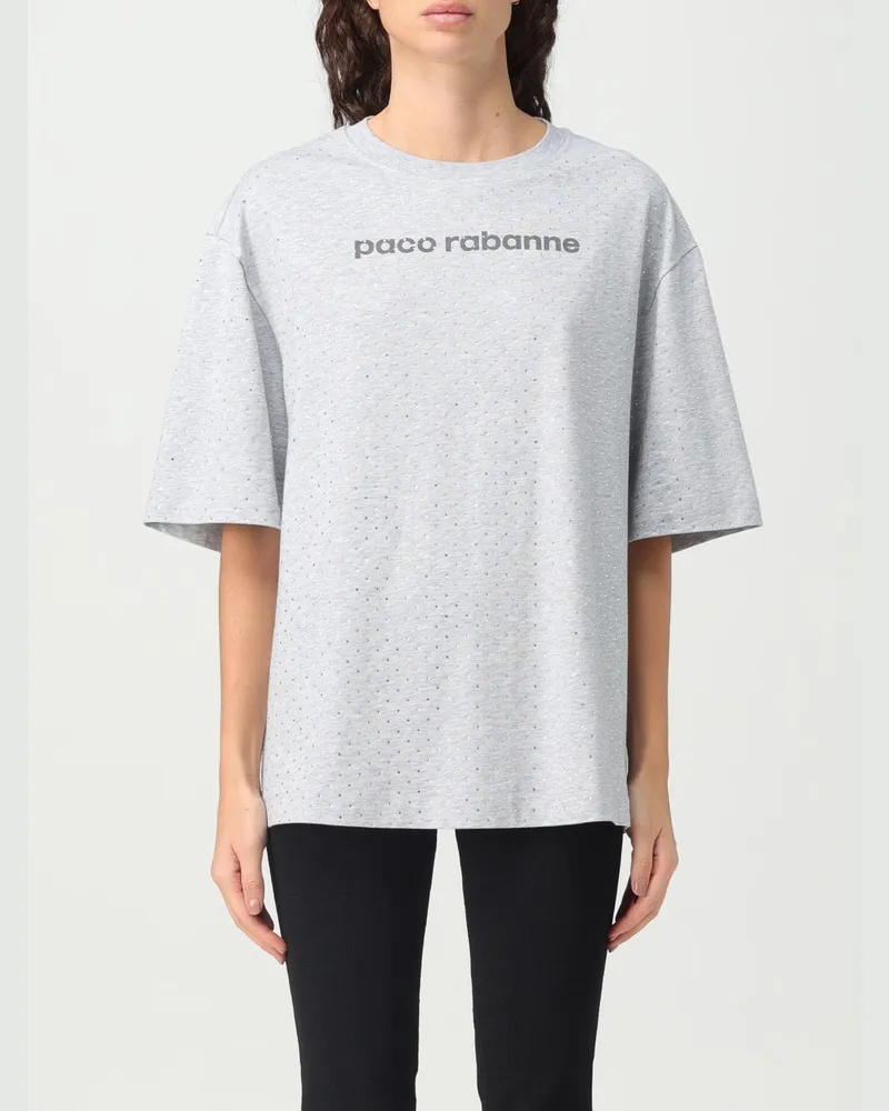 Paco Rabanne T-shirt damen Grau