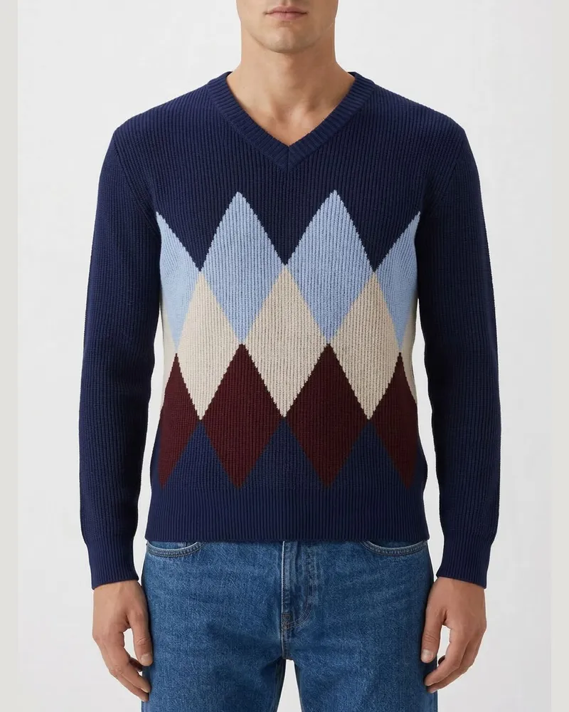 Ballantyne Pullover herren Blau