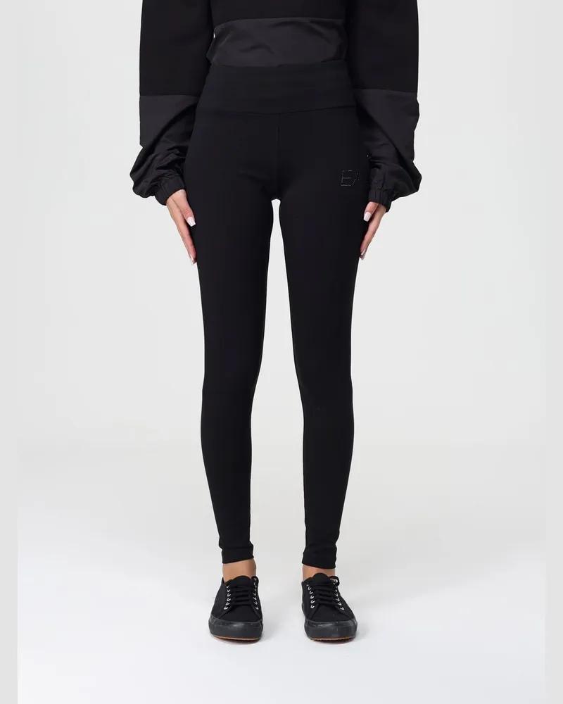 EA7 Hose damen Schwarz