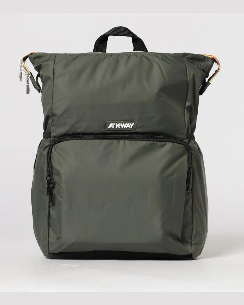 K-Way The Maizy Nylon-Rucksack mit Logo Grün