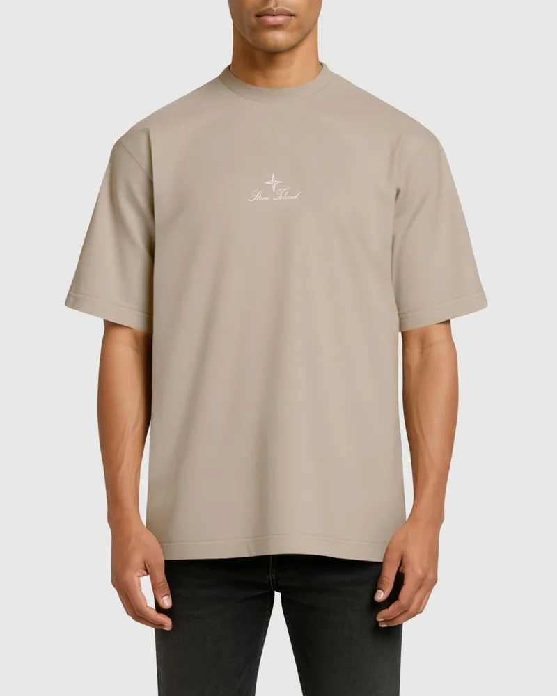 Stone Island Polo herren Grau