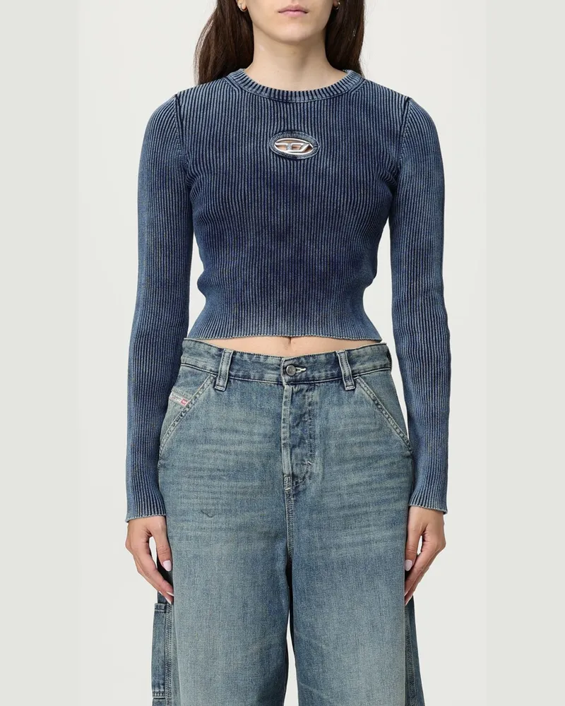 Diesel Strickjacke damen Blau