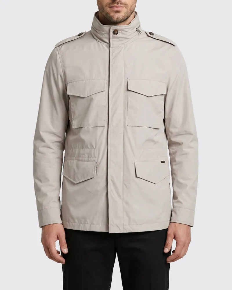 MOORER Jacke herren Grau