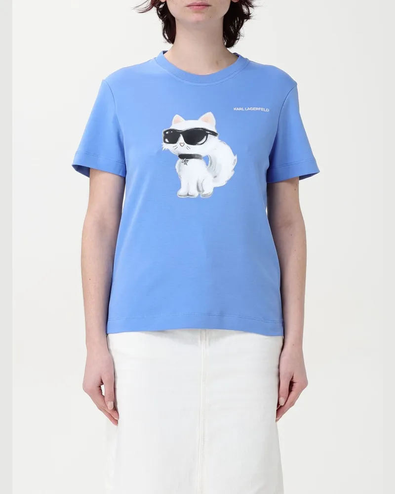 Karl Lagerfeld T-shirt damen Blau