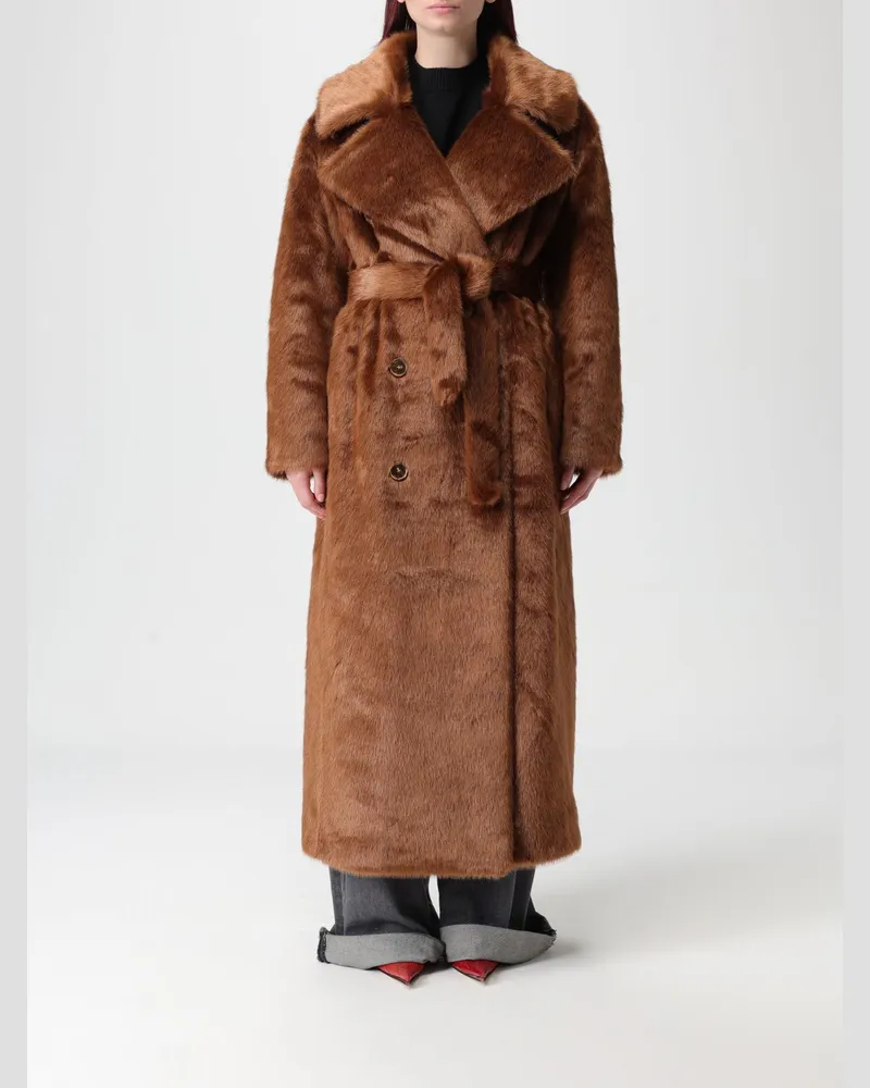 FRANKIE Shop Mantel damen Braun