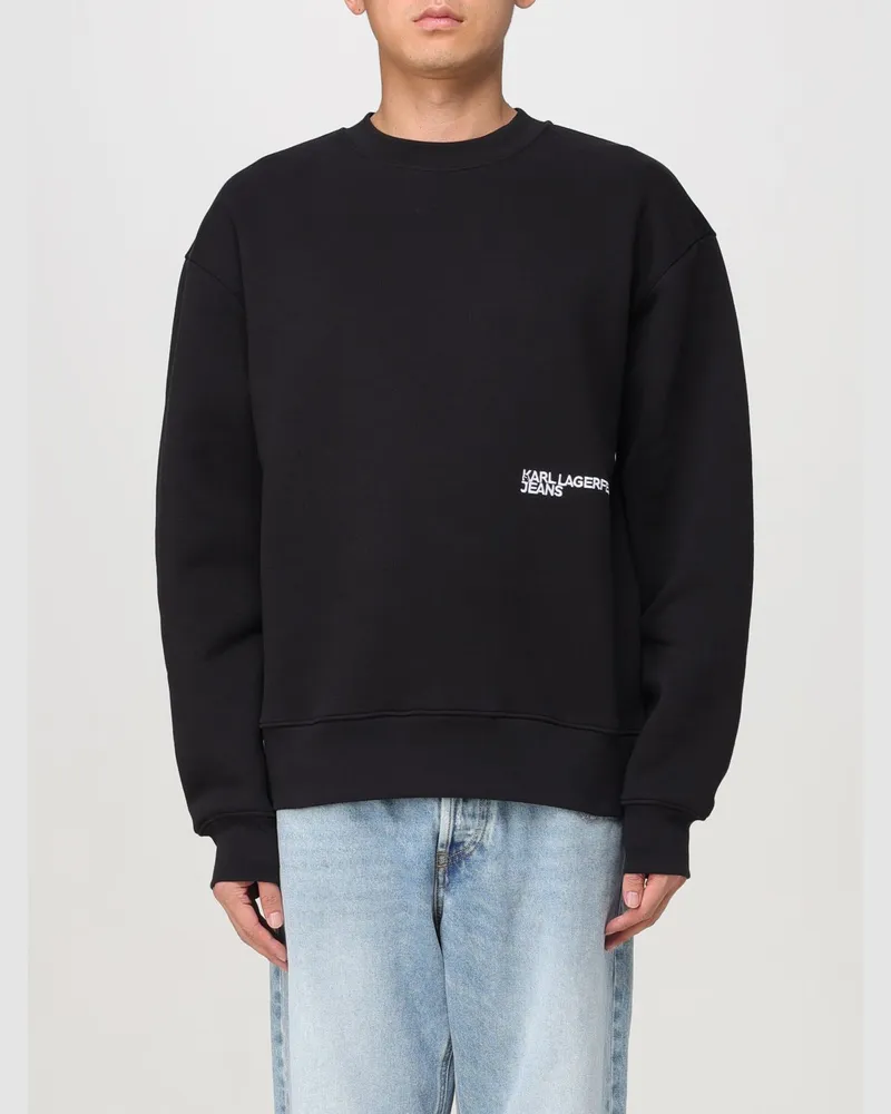 Karl Lagerfeld Pullover herren Schwarz