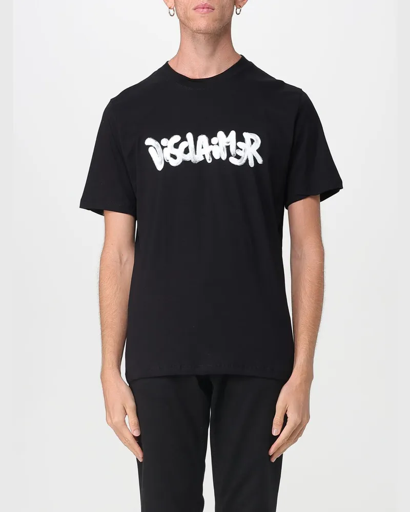 DISCLAIMER T-shirt herren Schwarz