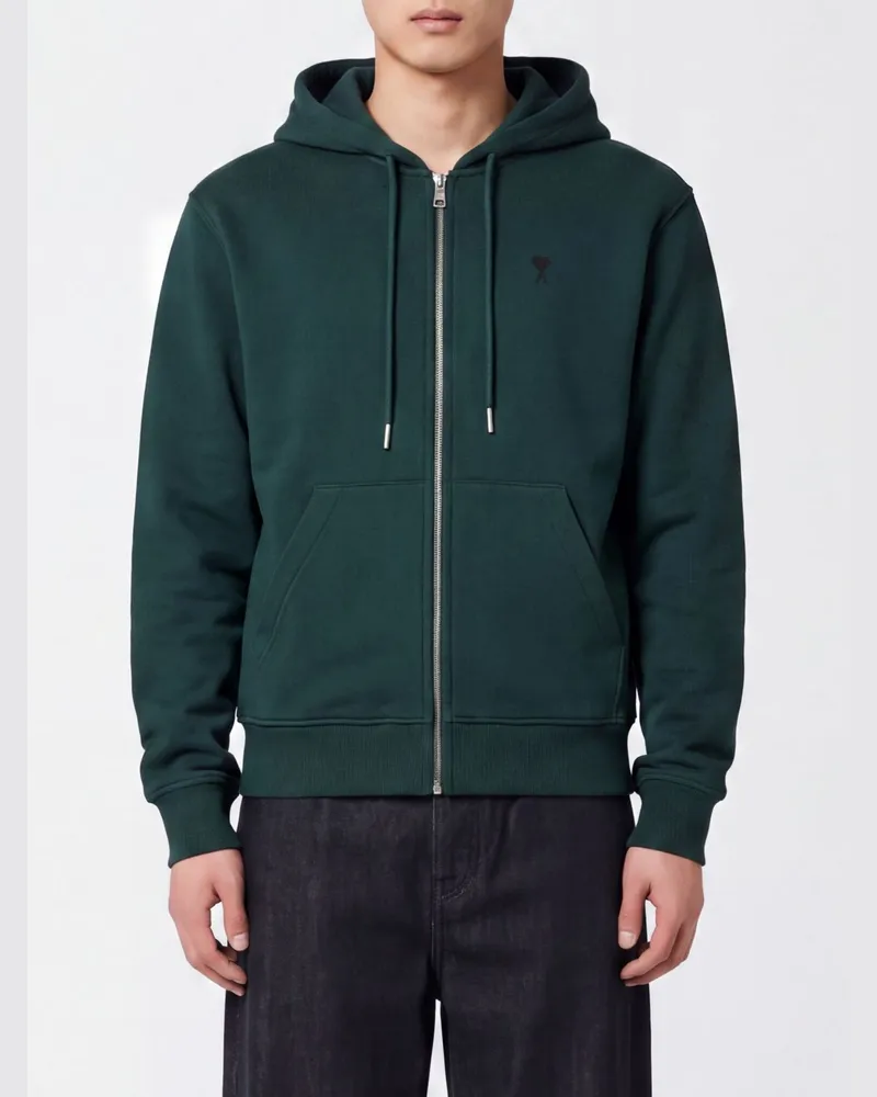 AMI Paris Sweatshirt herren Grün