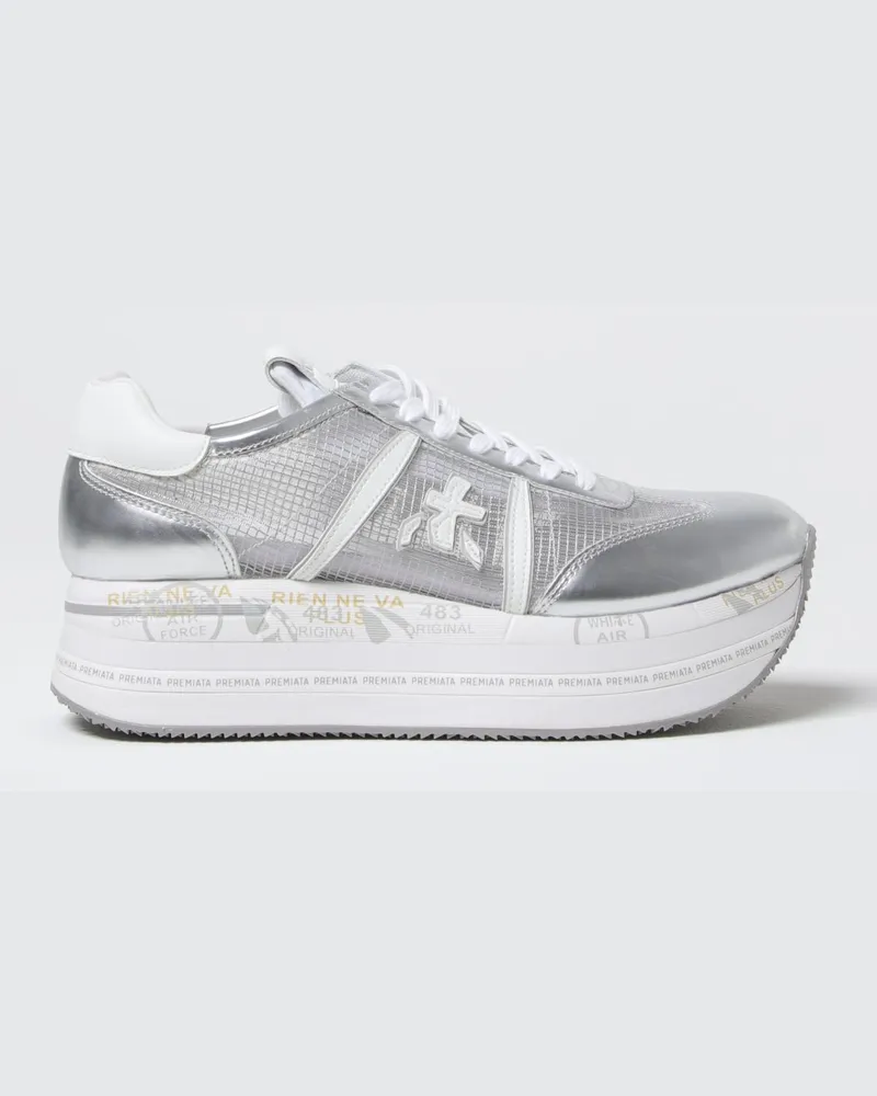 Premiata Sneakers damen Silber