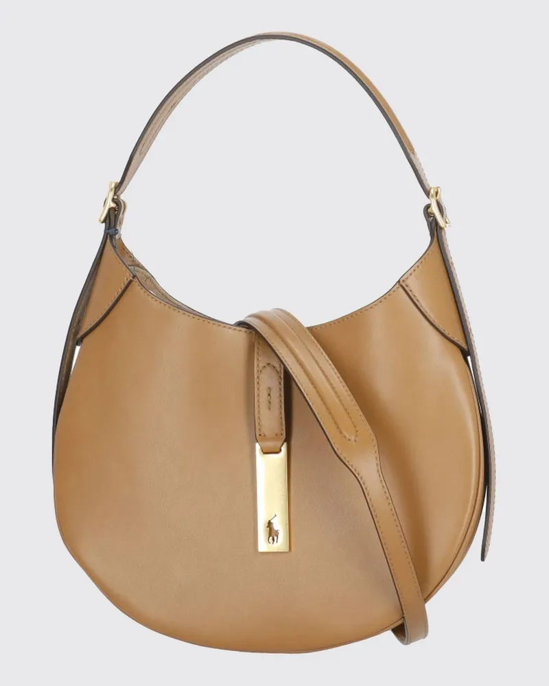 Ralph Lauren Schultertasche damen Beige