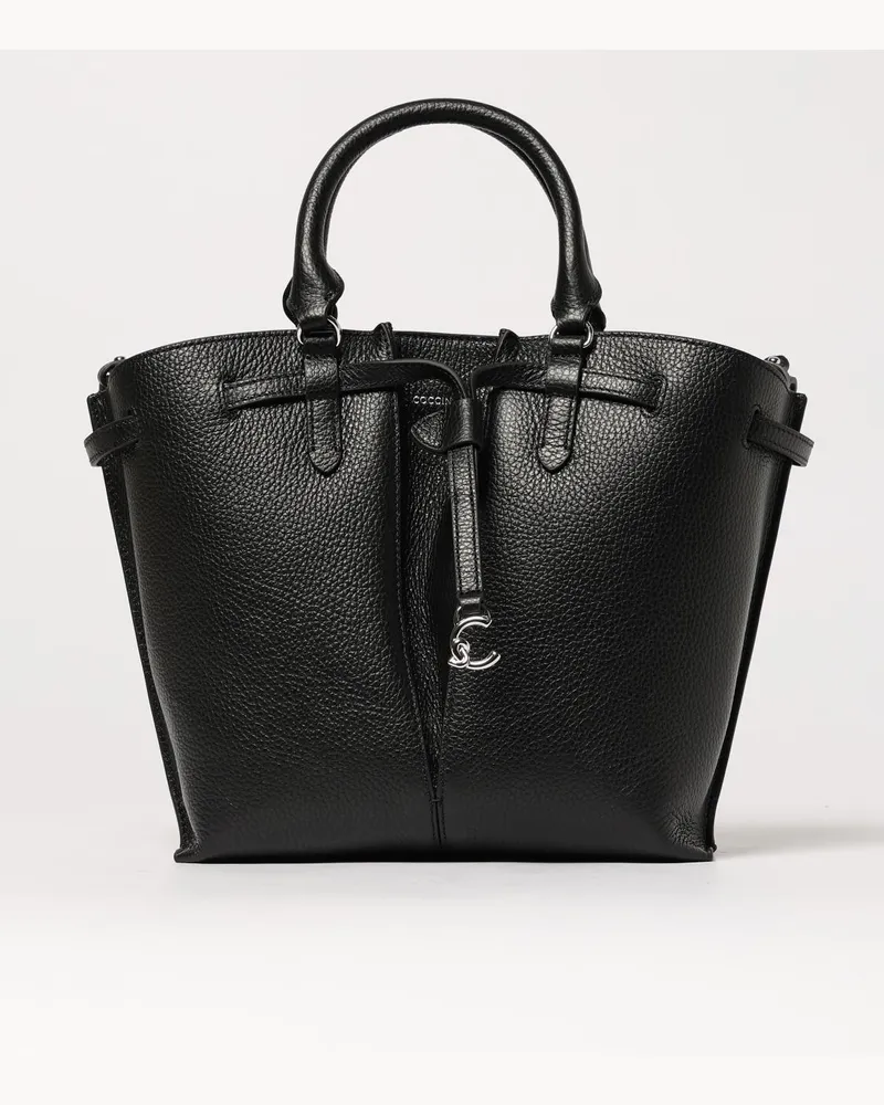 Coccinelle Schultertasche damen Schwarz