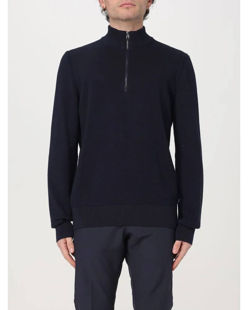 HUGO BOSS Pullover herren Blau
