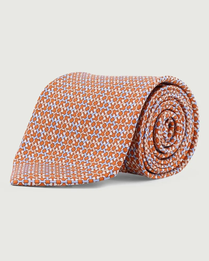 Ferragamo Krawatte herren Orange
