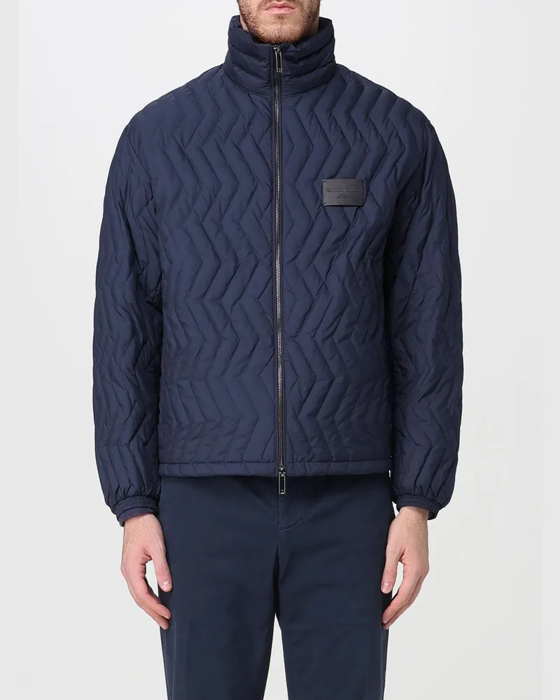 Emporio Armani Jacke herren Blau