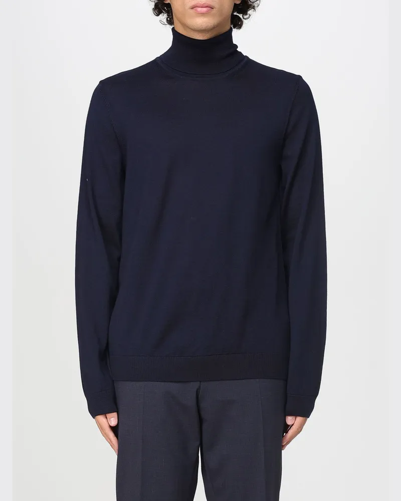 HUGO BOSS Pullover herren Blau