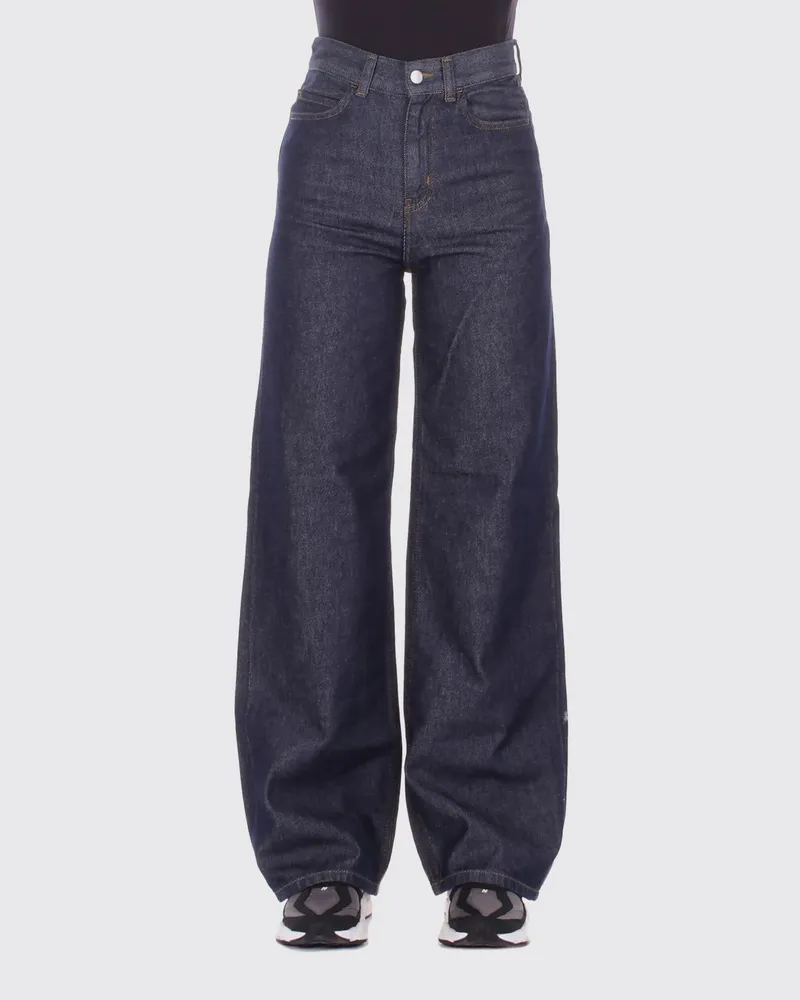 Carhartt WIP Jane Wide Leg Jeans aus Denim Navy