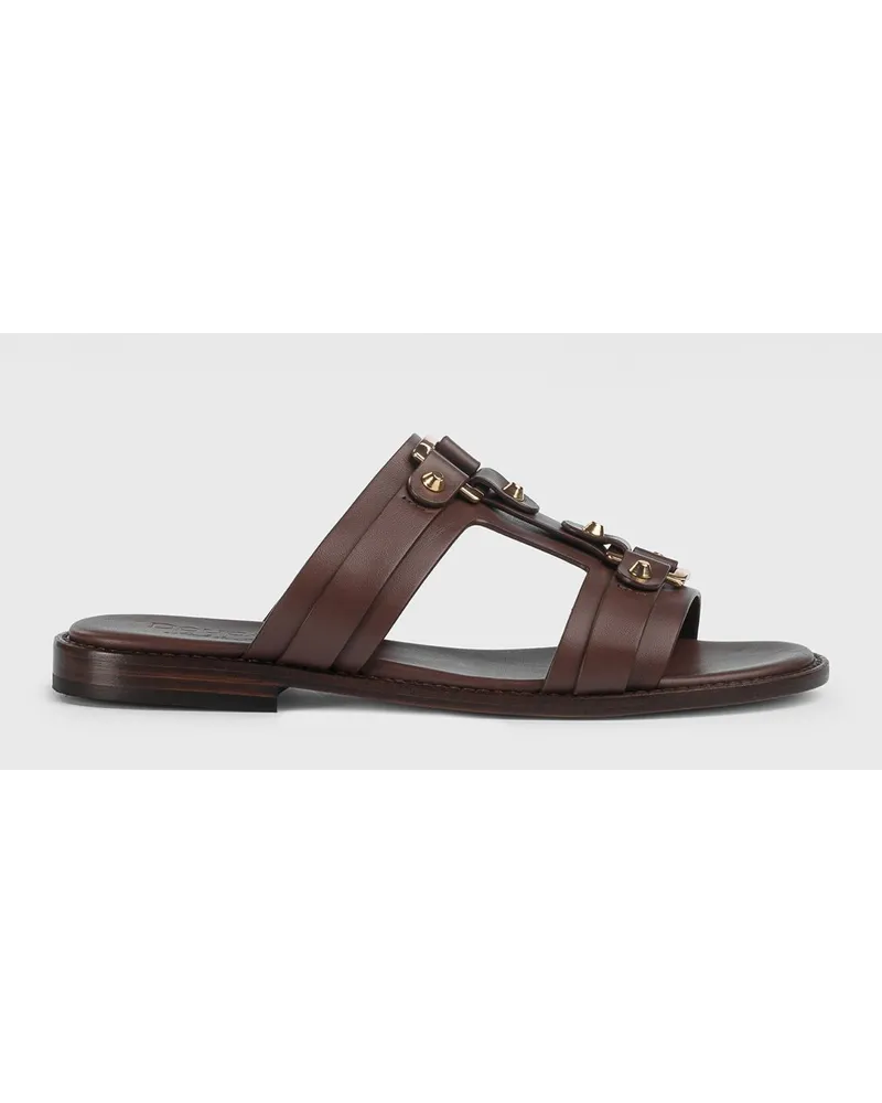 Doucal´s Flache sandalen damen Braun