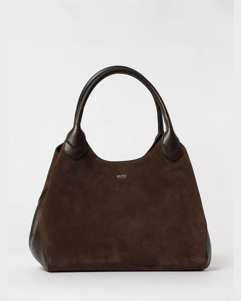 HUGO BOSS Schultertasche damen Pflaume