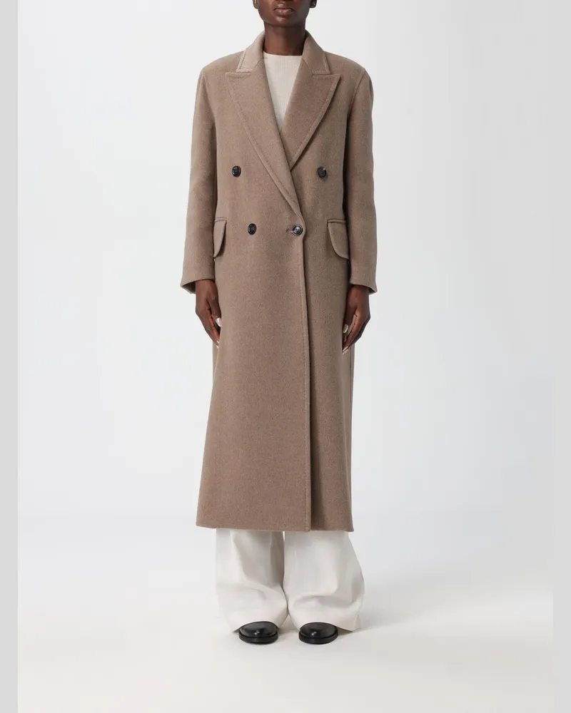 Max Mara Mantel damen Haselnuss