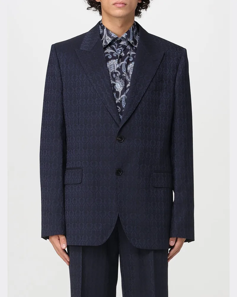 Etro Jacke herren Blau