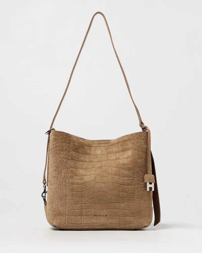 Hogan Handtasche damen Camel
