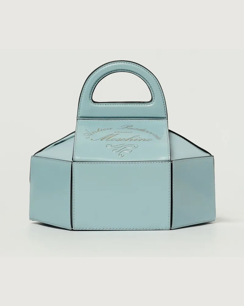 Moschino Handtasche damen Hellblau