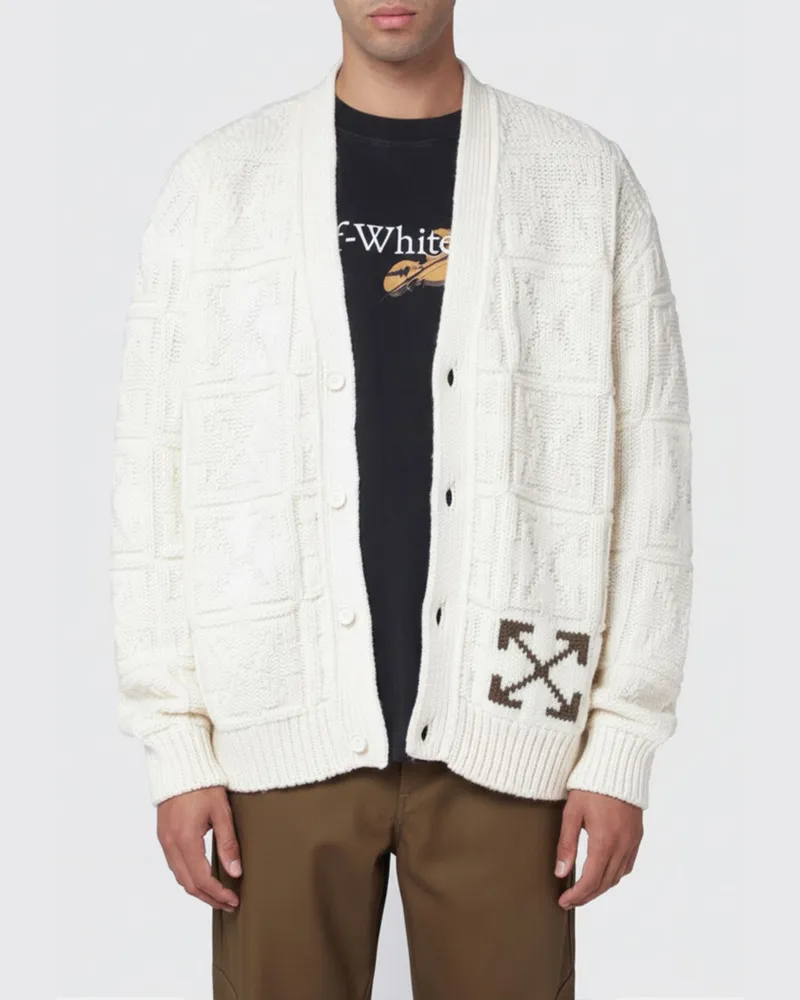 OFF-WHITE Pullover herren Beige