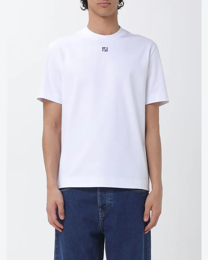 Fendi T-shirt herren Weiß