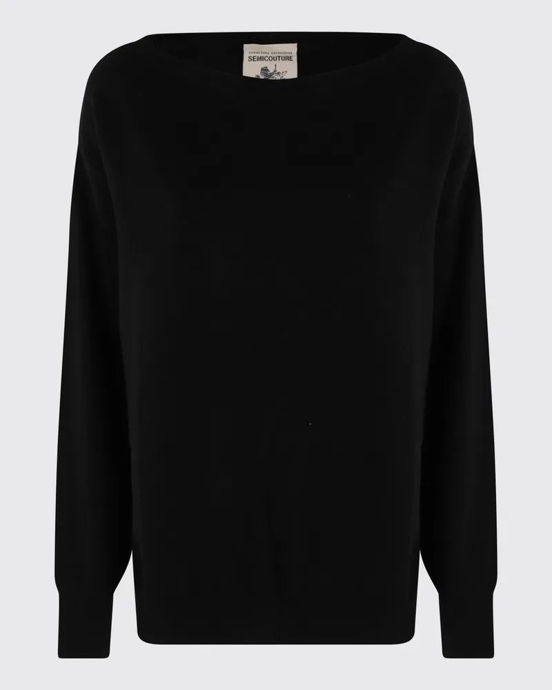 Semicouture Pullover damen Schwarz