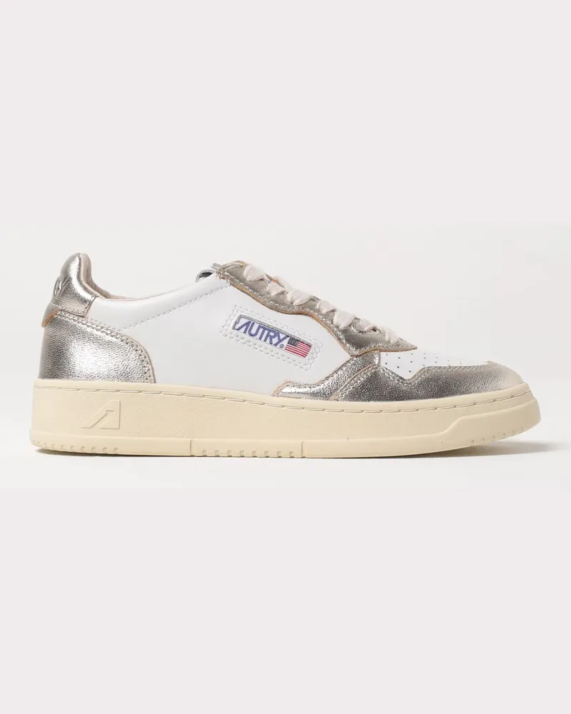 AUTRY Medalist Leder-Sneakers Weiß