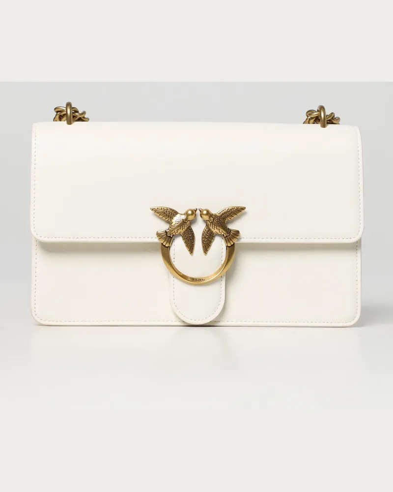 Pinko Schultertasche damen Ivory