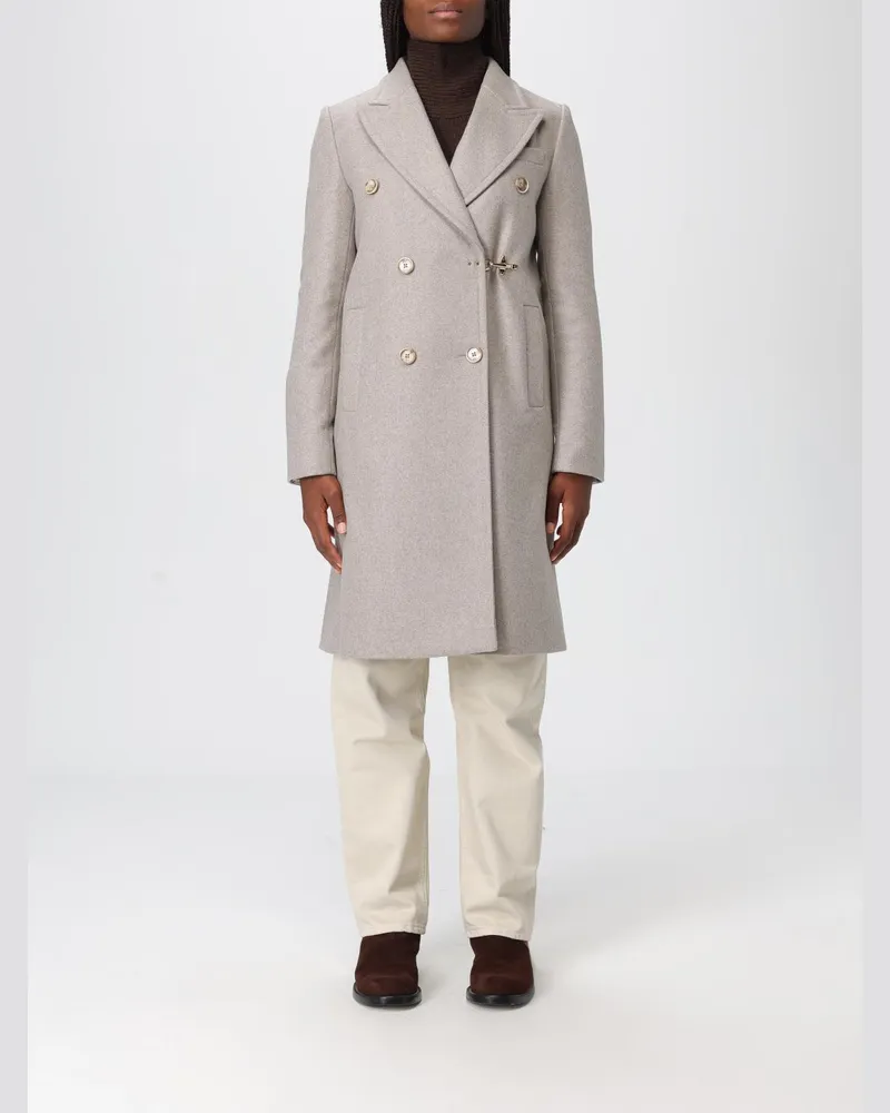 Fay Mantel damen Beige