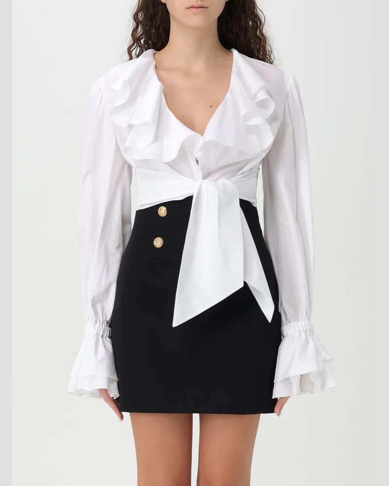Balmain Hemdbluse damen Weiß