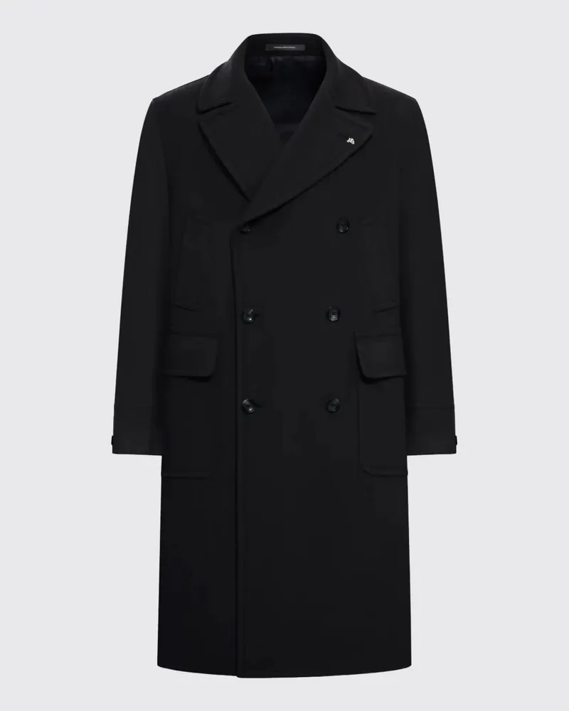 Tagliatore Mantel herren Schwarz
