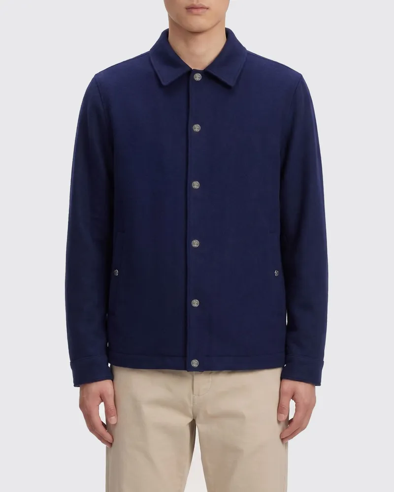 Brunello Cucinelli Jacke herren Blau