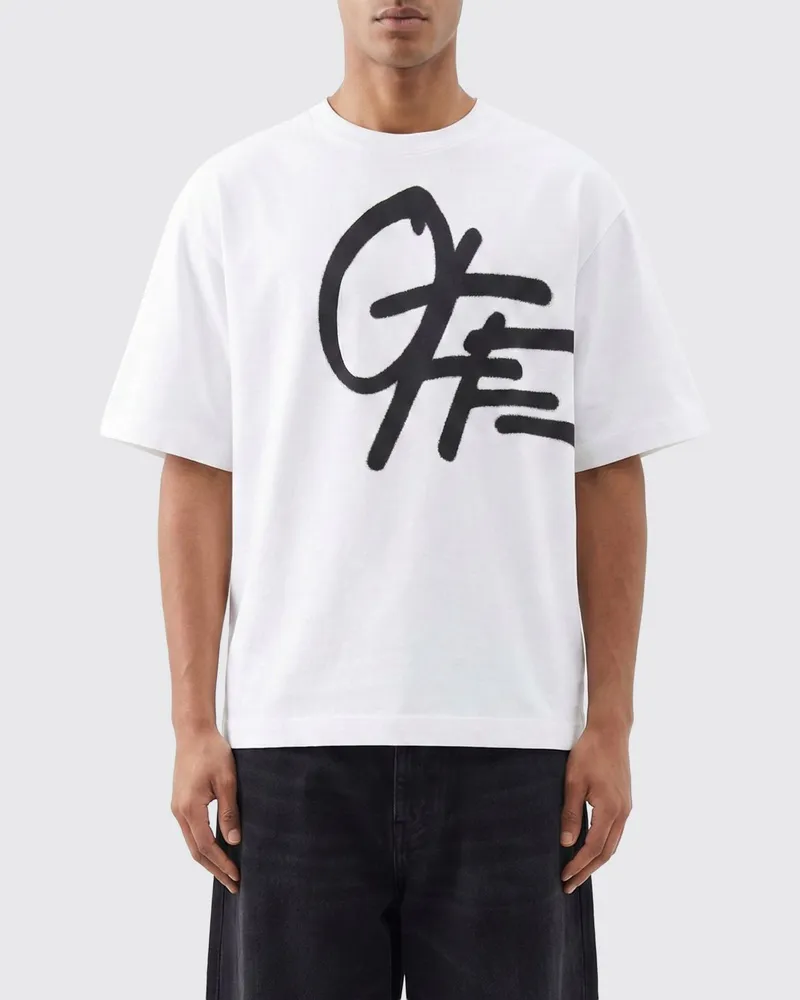 OFF-WHITE T-shirt herren Weiß