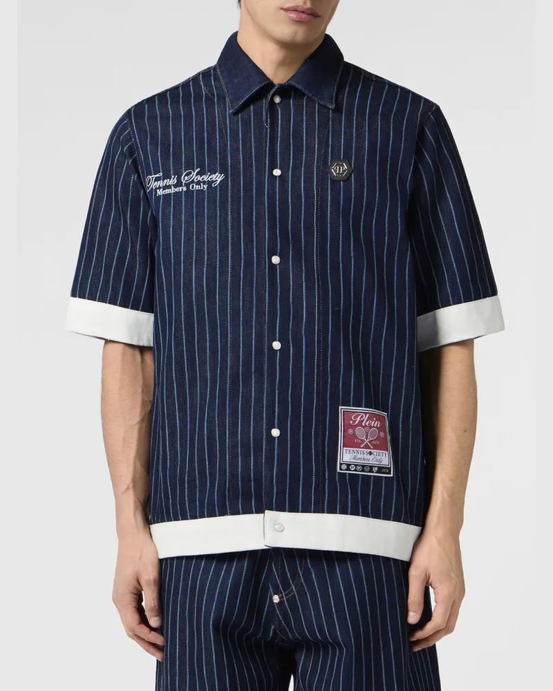 Philipp Plein Hemd herren Navy