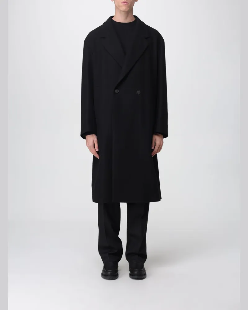 Hevò Mantel herren Schwarz