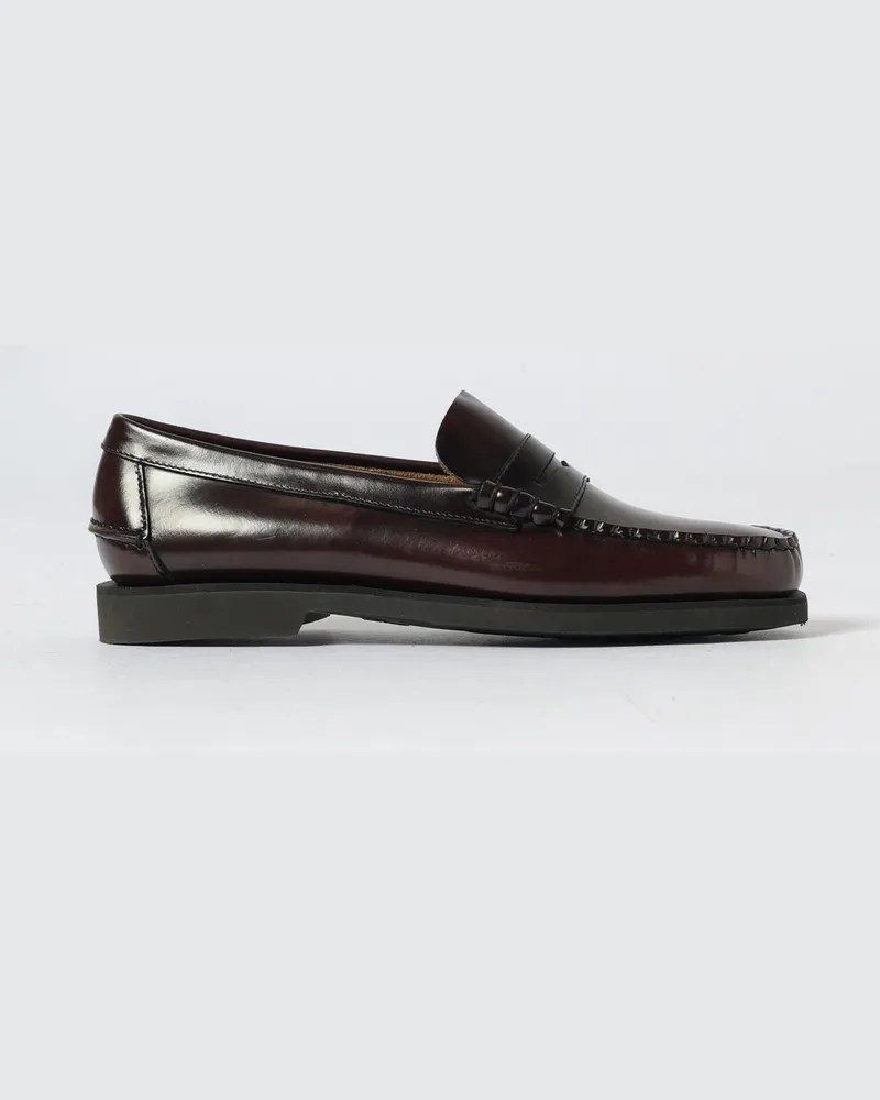 Sebago Mokassins herren Burgunderrot