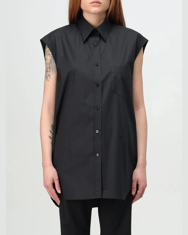 Moschino Hemdbluse damen Schwarz