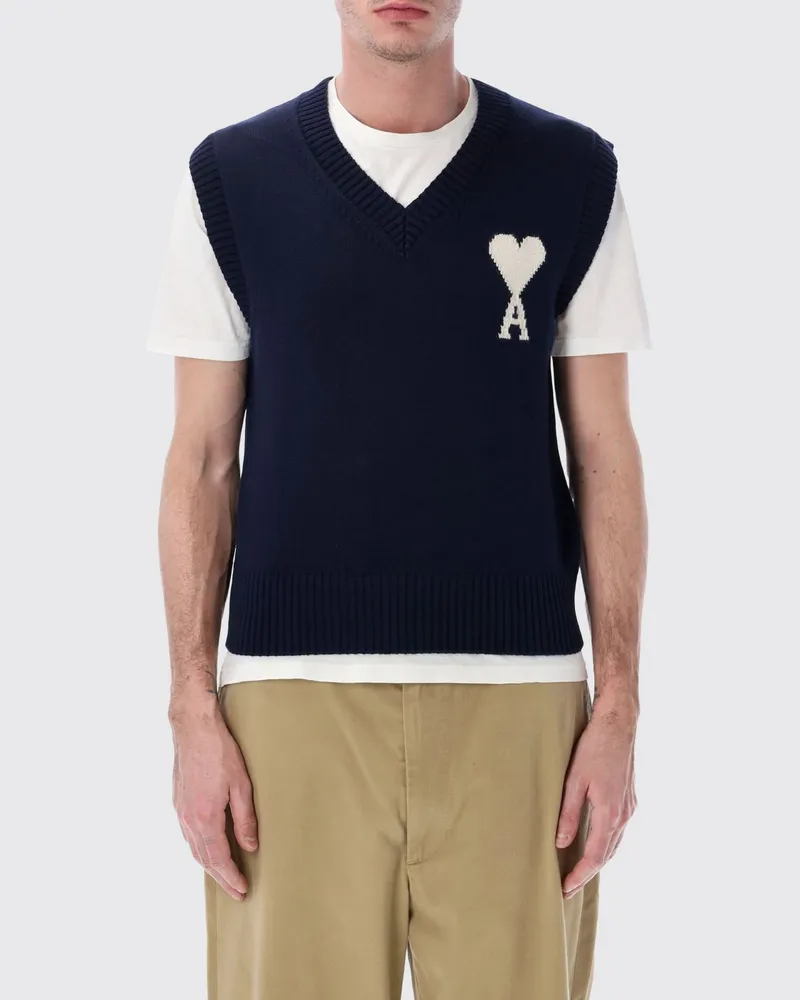 AMI Paris Pullover herren Blau