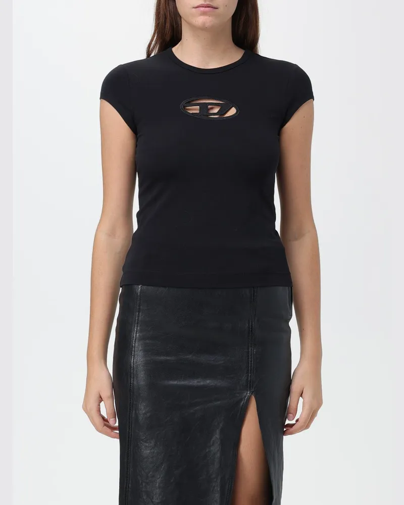 Diesel T-shirt damen Schwarz