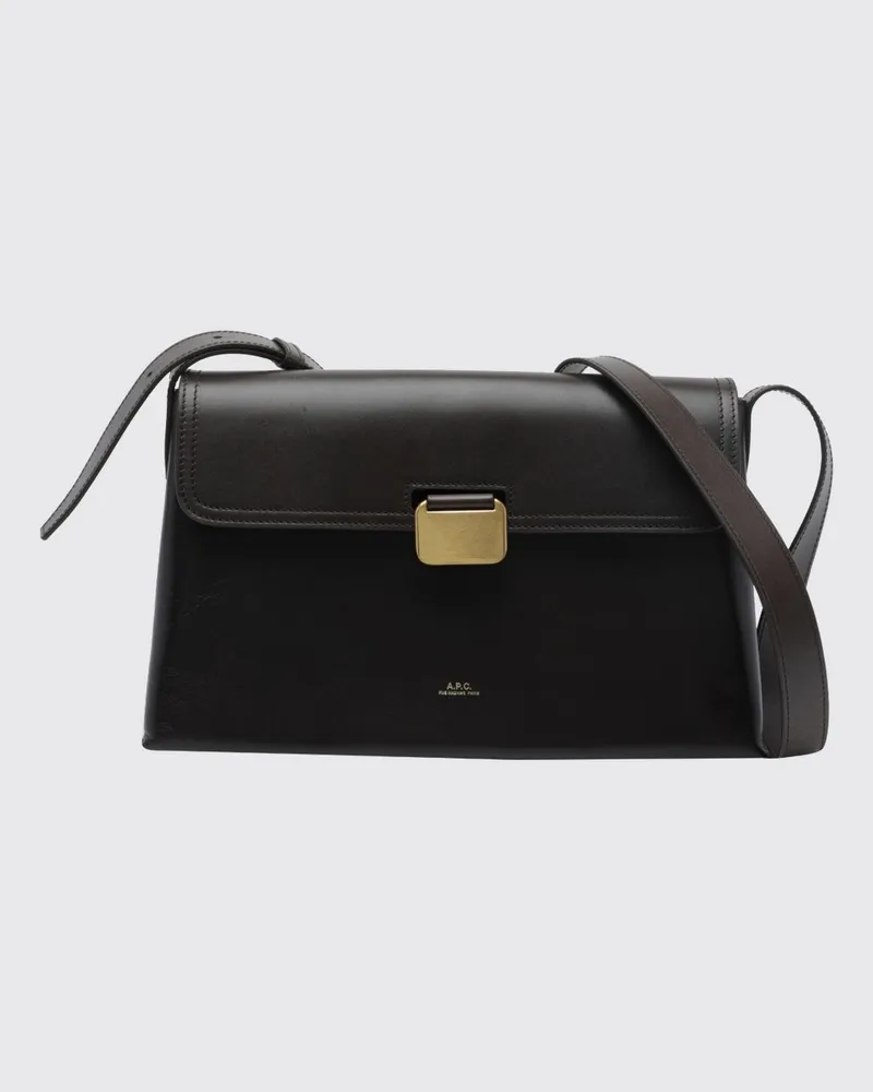 A.P.C. Schultertasche damen Braun
